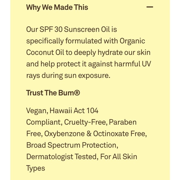 SunBum Sunscreen Oil SPF 30 OR SPF 50 with Coconut Oil NEW! FULL SIZE! 5 fl oz - Picture 3 of 13